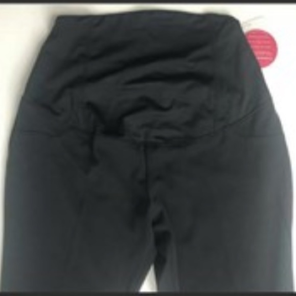 Ingrid & Isabel Black Maternity Bootcut Trousers